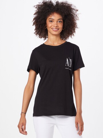 ARMANI EXCHANGE Shirt in Black: front