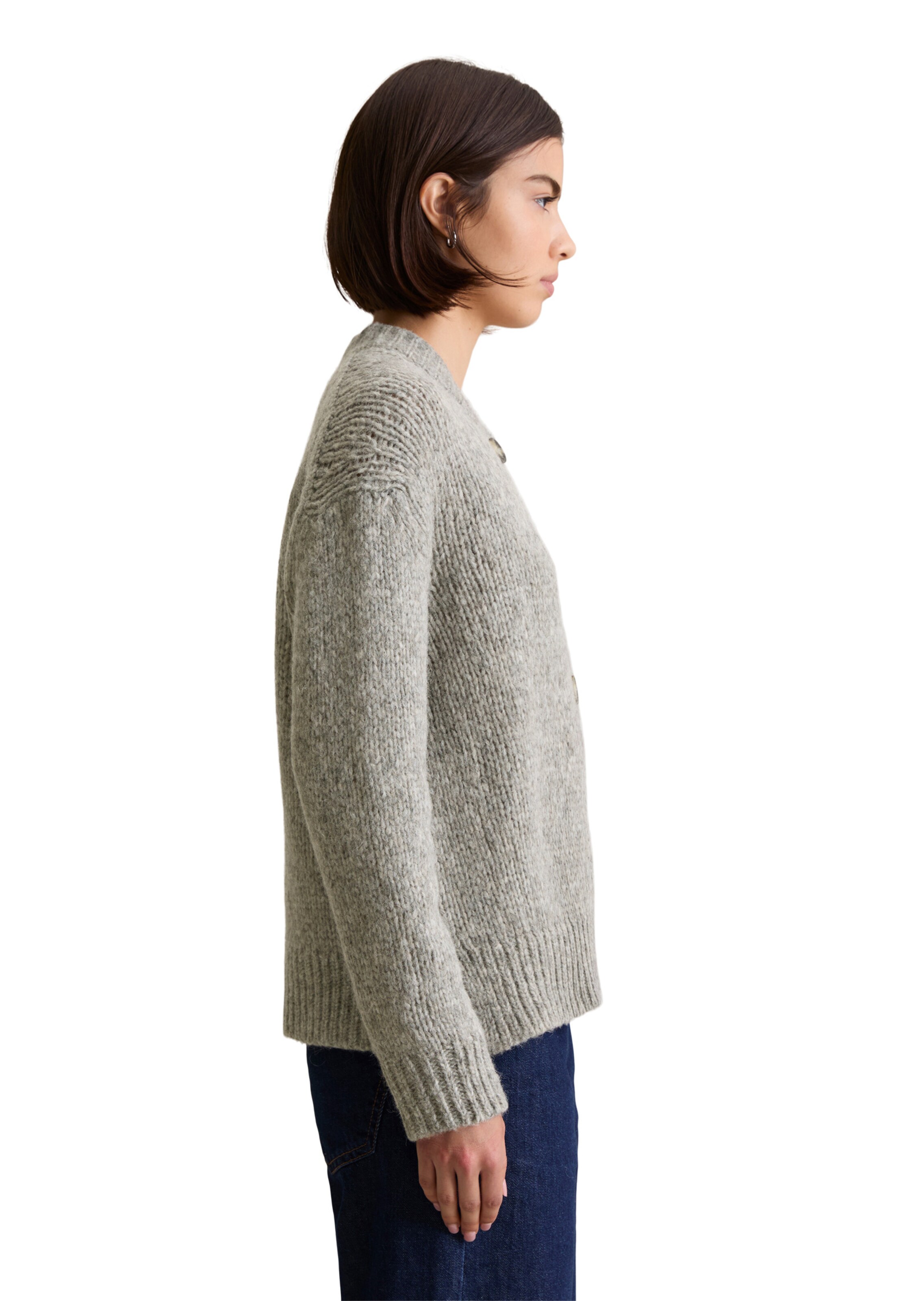 Marc O'Polo DENIM Вязаная кофта в Серый