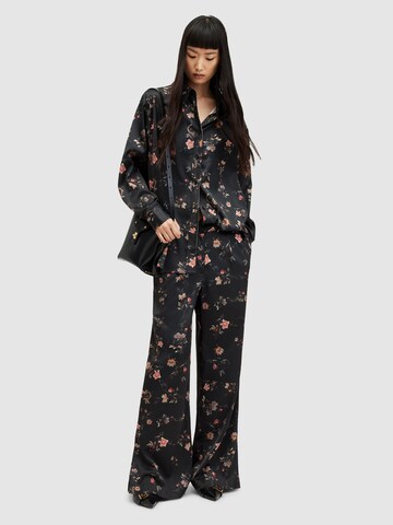 AllSaints Wide Leg Hose 'LOUISA TANA' (GRS) in Schwarz