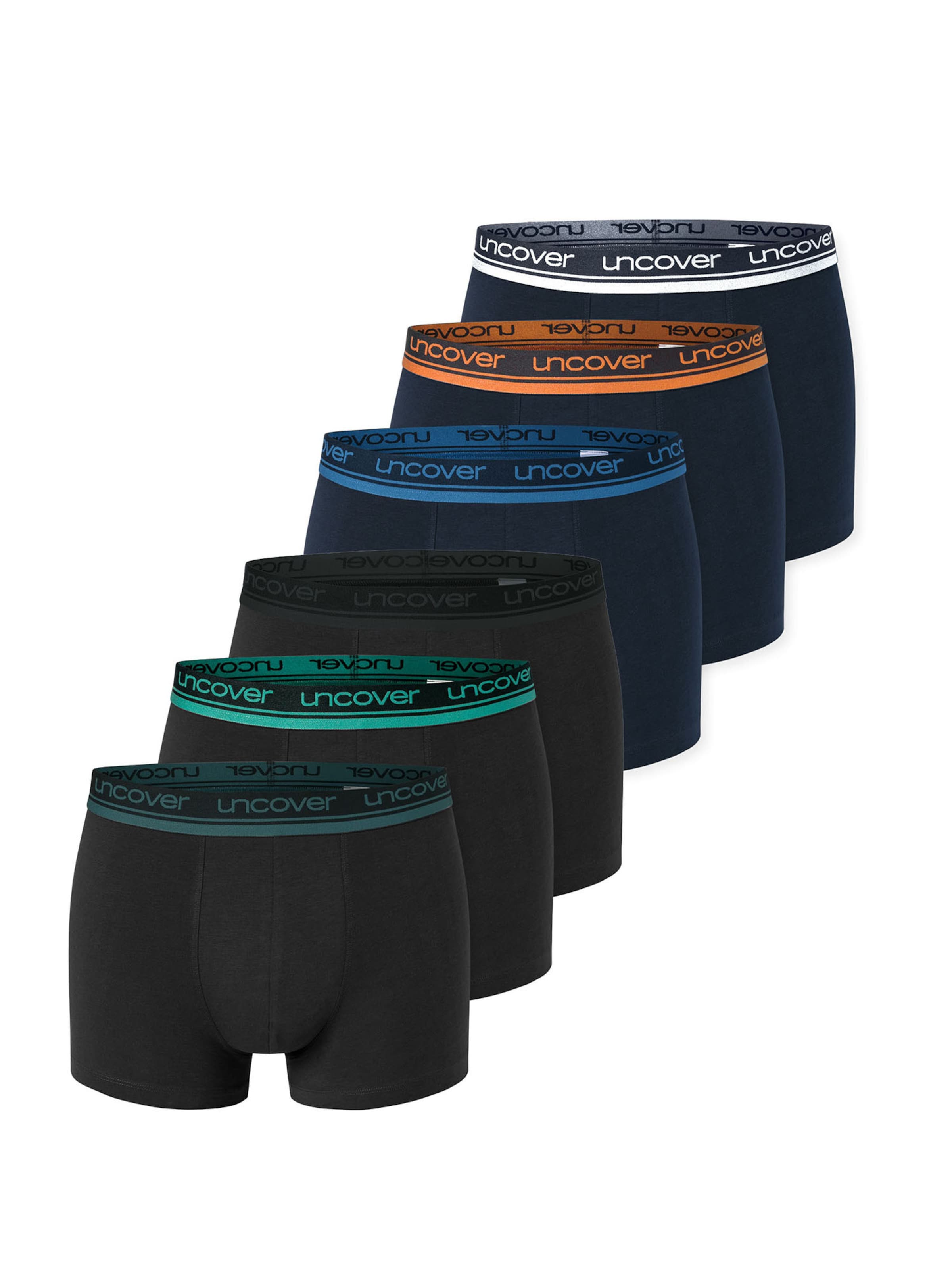 Boxers ' Cotton Series ' uncover by SCHIESSER en bleu : devant