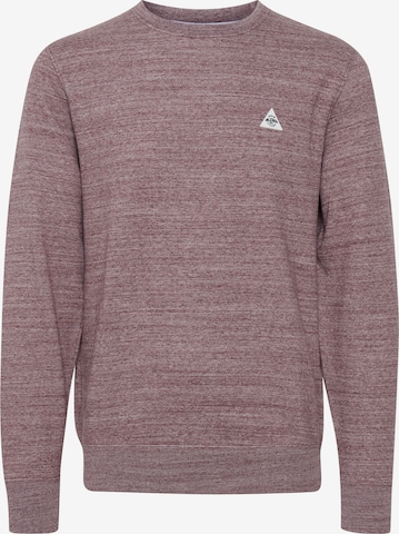 BLEND Sweatshirt 'HENRY' in Rot: predná strana