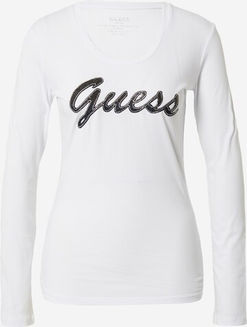 GUESS Shirt 'Adriana' in Wit: voorkant