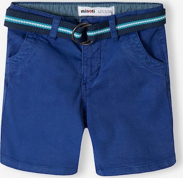 MINOTI Regular Trousers in Blue: front