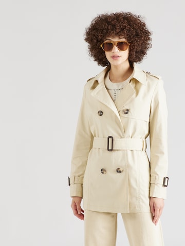 Manteau mi-saison ESPRIT en beige : devant