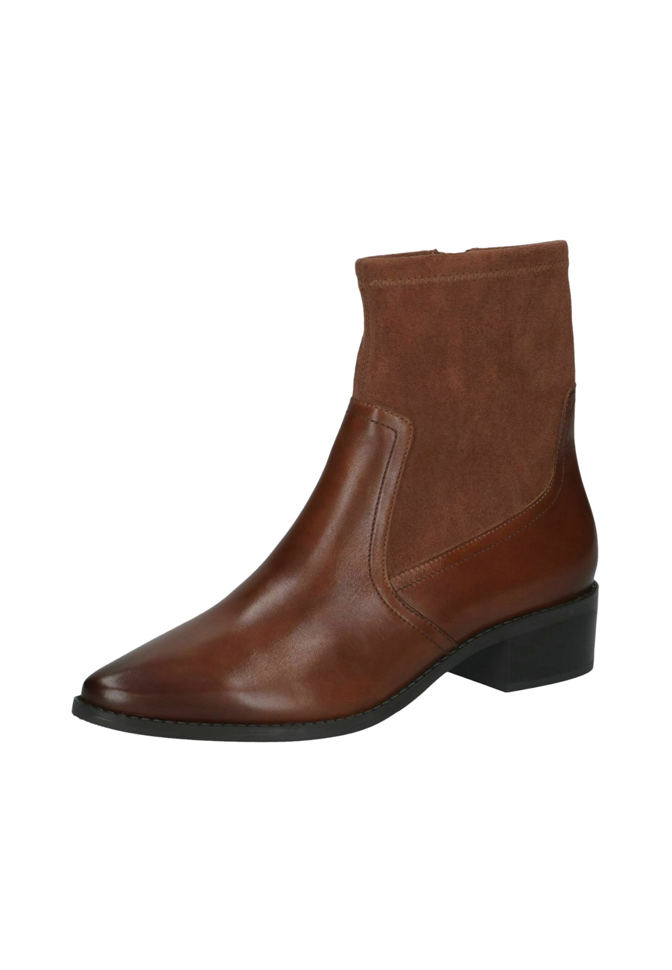 CAPRICE - Botas de tobillo en marrón: frente