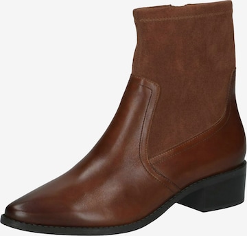 CAPRICE - Botas de tobillo en marrón: frente