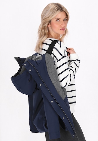 Schmuddelwedda Functionele jas in Blauw