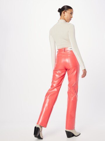 Laagam Regular Pants 'Spike' in Orange