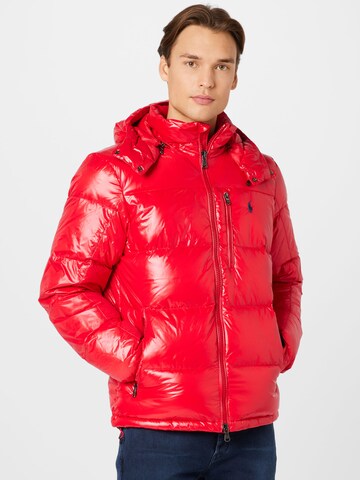 Polo Ralph Lauren Winter Jacket in Red: front