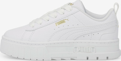 PUMA Baskets 'Mayze' en or / blanc, Vue avec produit