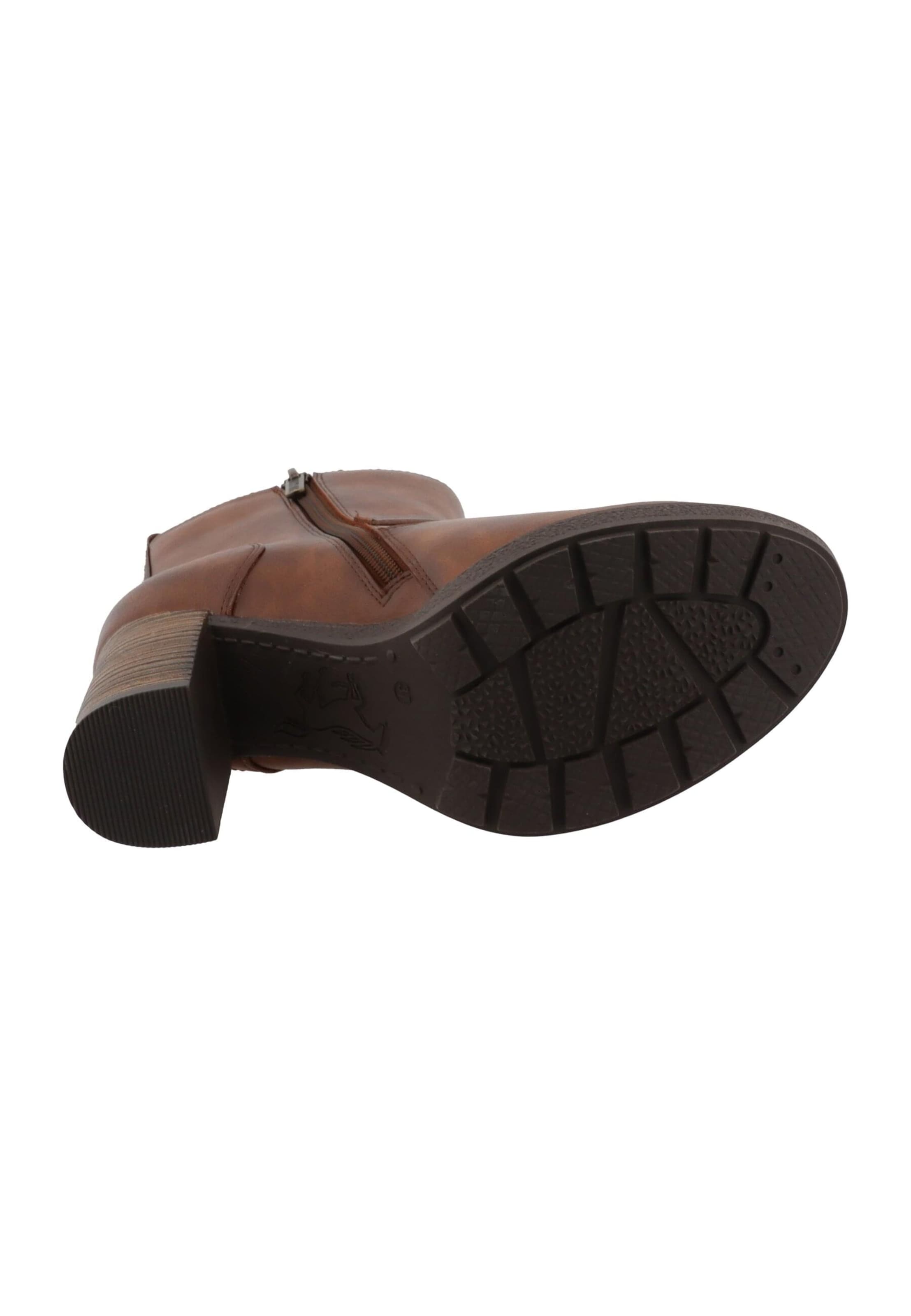 MUSTANG Μποτάκι 'Nana' σε καφέ