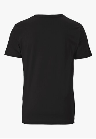 LOGOSHIRT Shirt 'Commodore C64' in Black