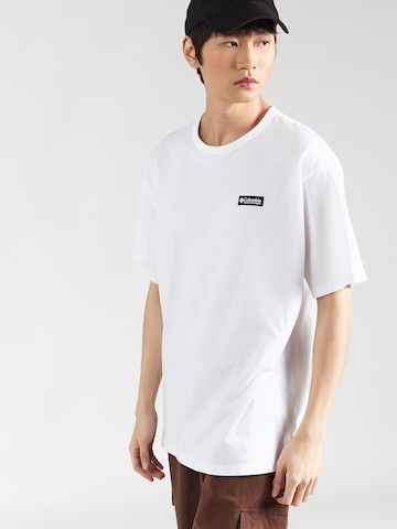 balta COLUMBIA Sportiniai marškinėliai 'CSC™': priekis