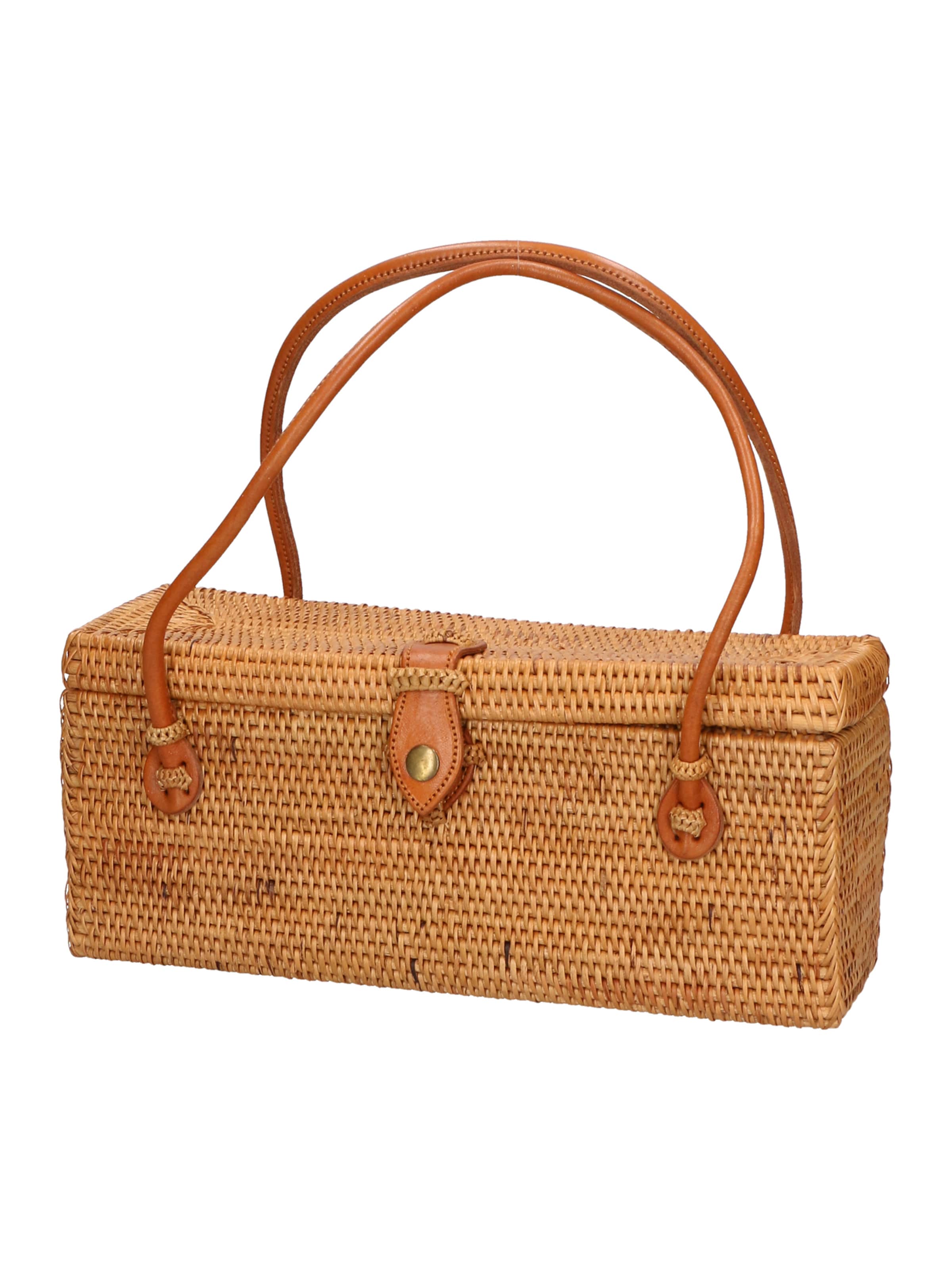 Gave Lux Schoudertas in Bruin: voorkant