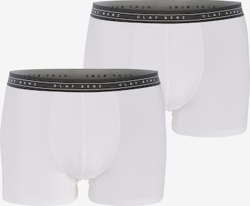 Olaf Benz Boxershorts in Wit: voorkant