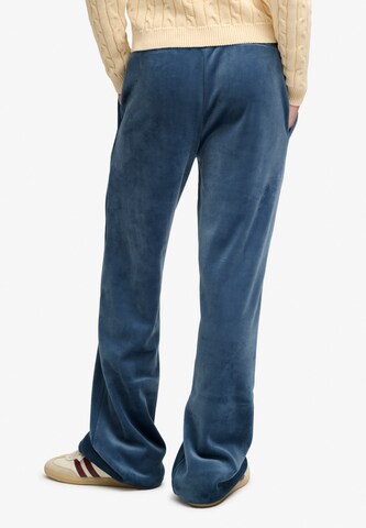 Superdry & Co - regular Pantalón en azul: atrás