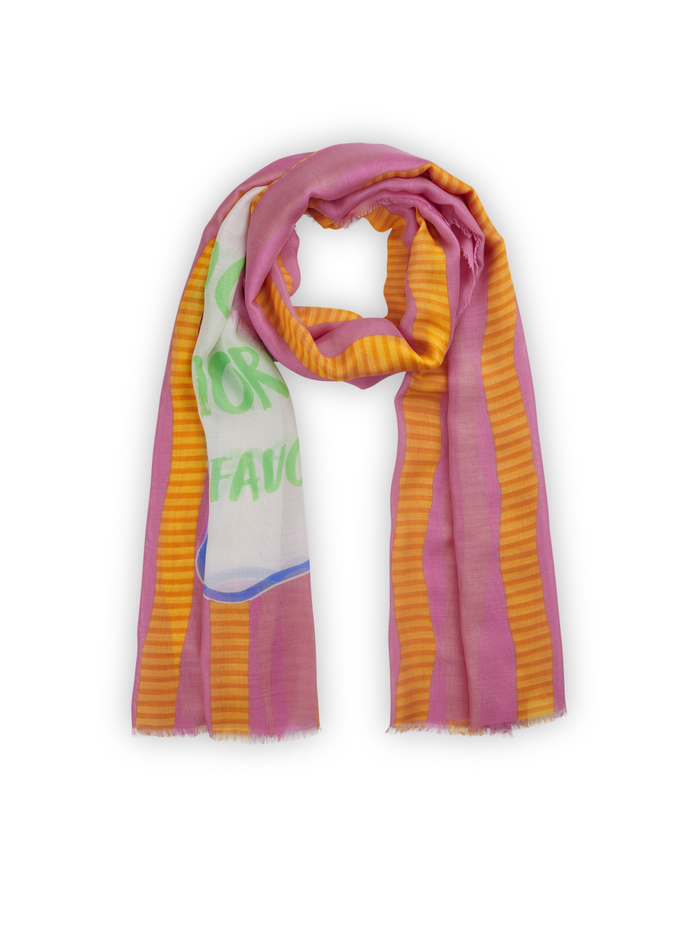 CODELLO Sjaal in Roze: voorkant