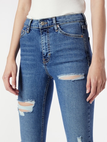 TOPSHOP - Skinny Vaquero 'Jamie' en azul