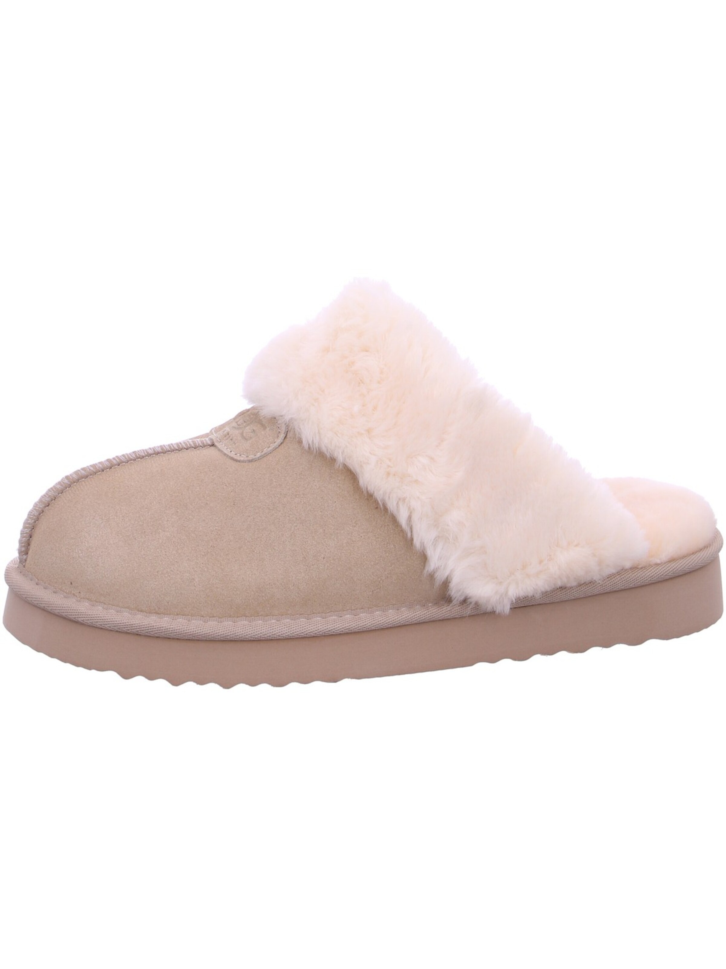 OOG Hausschuh‌‌‌‌‌‌‌‌‌ in Beige: Vorderseite