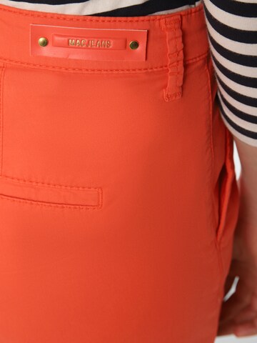 MAC Slimfit Hose 'Summer Spirit' in Orange
