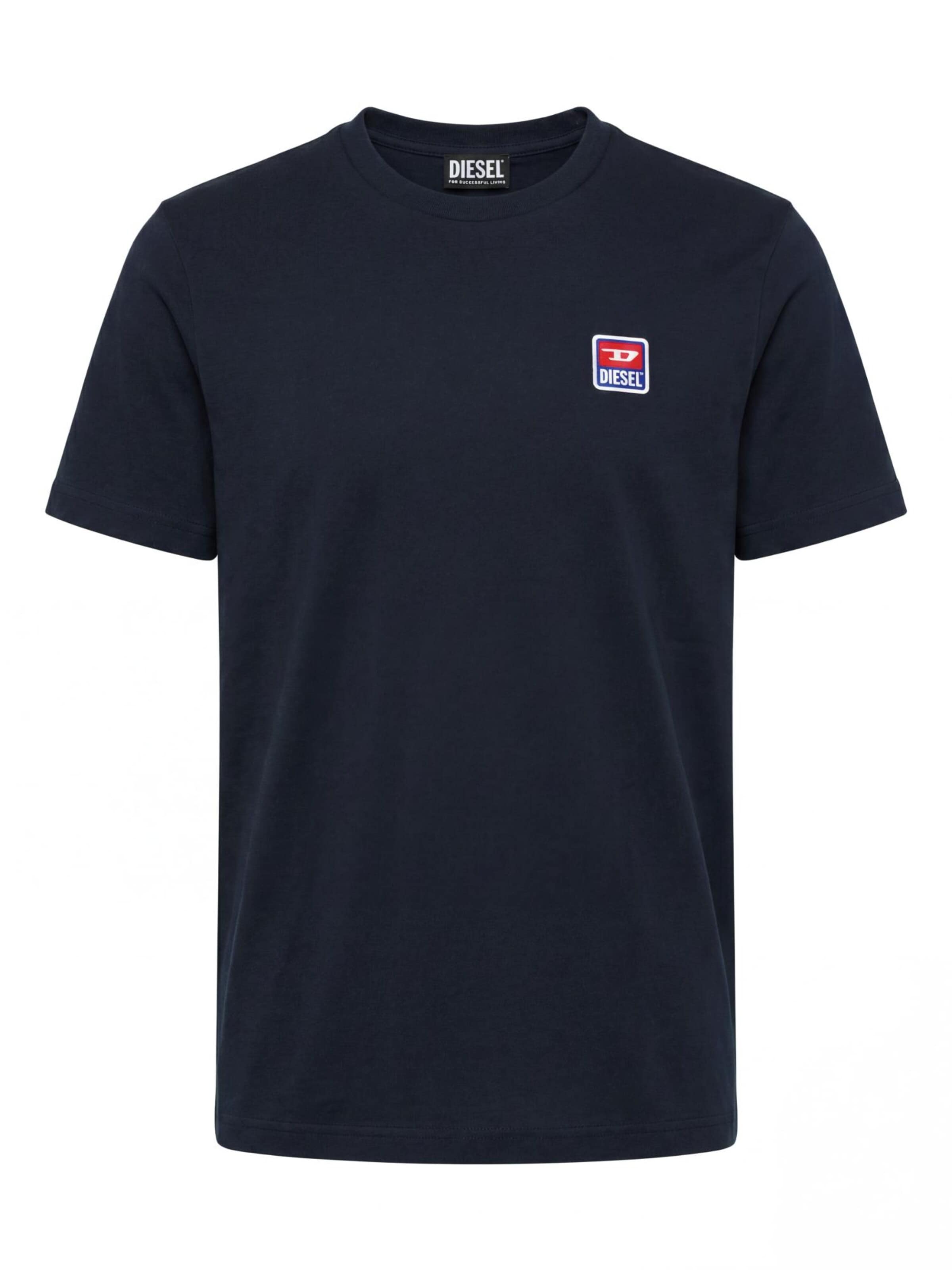 DIESEL Shirt 'T-JUST 16'‌‌‌‌‌‌‌‌‌ in Blau: Vorderseite