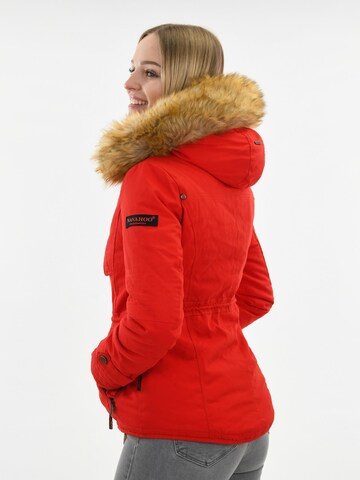 NAVAHOO Winterparka 'Pearl' in Rood