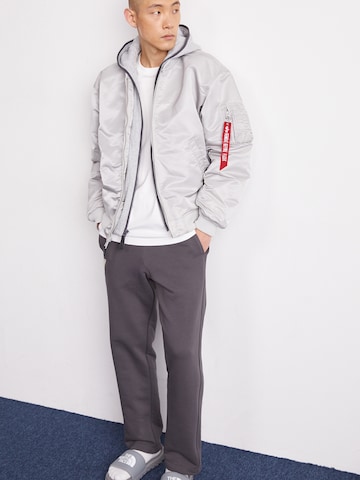 Loosefit Pantalon 'Studio Edition' ALPHA INDUSTRIES en gris