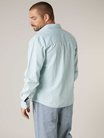 Deeluxe Regular fit Overhemd in Blauw