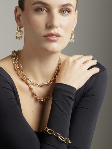 Luxenter Halsband 'Midyu' i guld: framsida