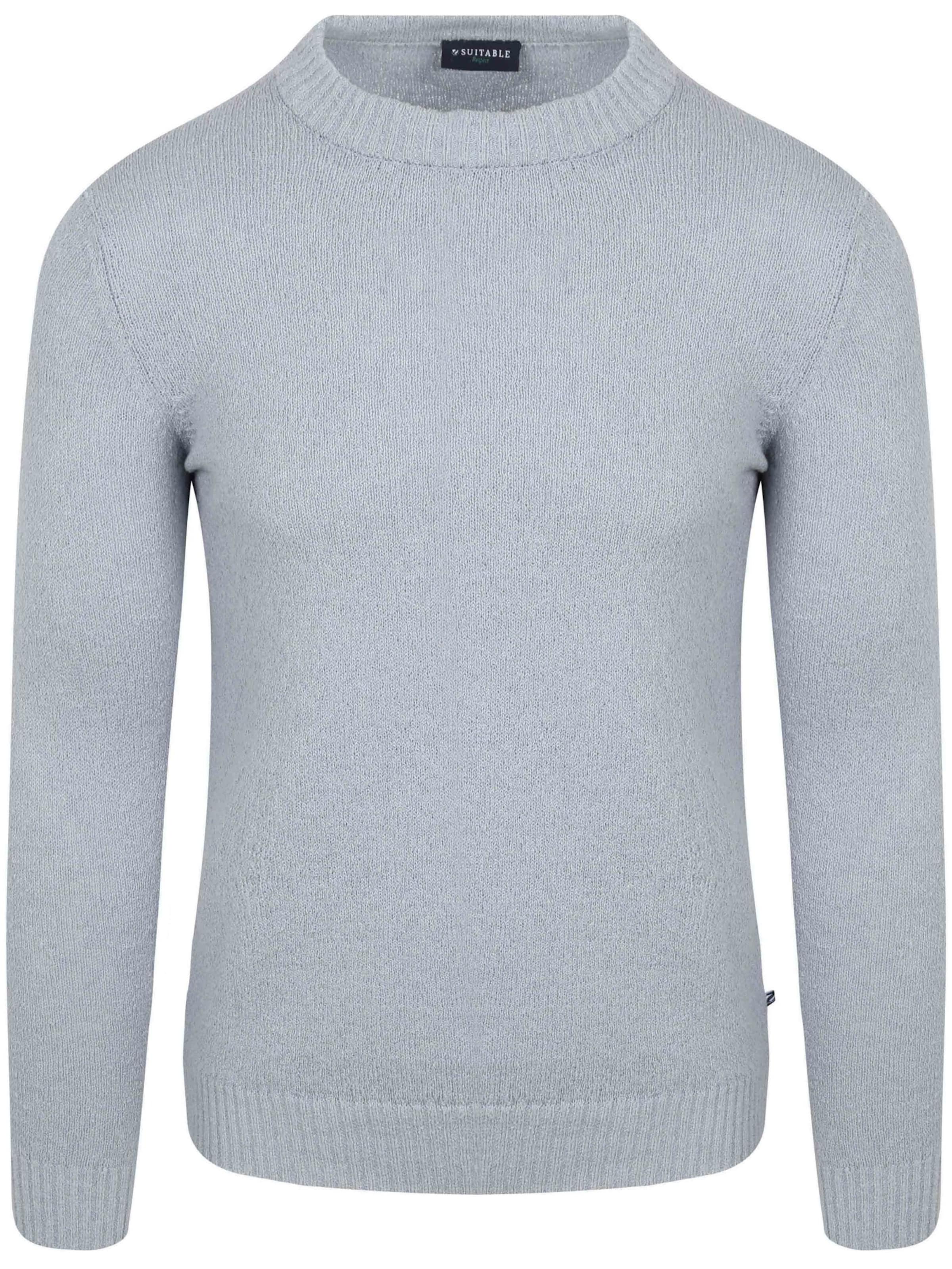 T-Shirt Suitable en bleu : devant