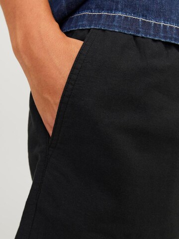 JACK & JONES - Loosefit Pantalón 'Aiden' en negro