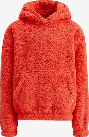 WE FashionSweater majica - crvena boja: prednji dio