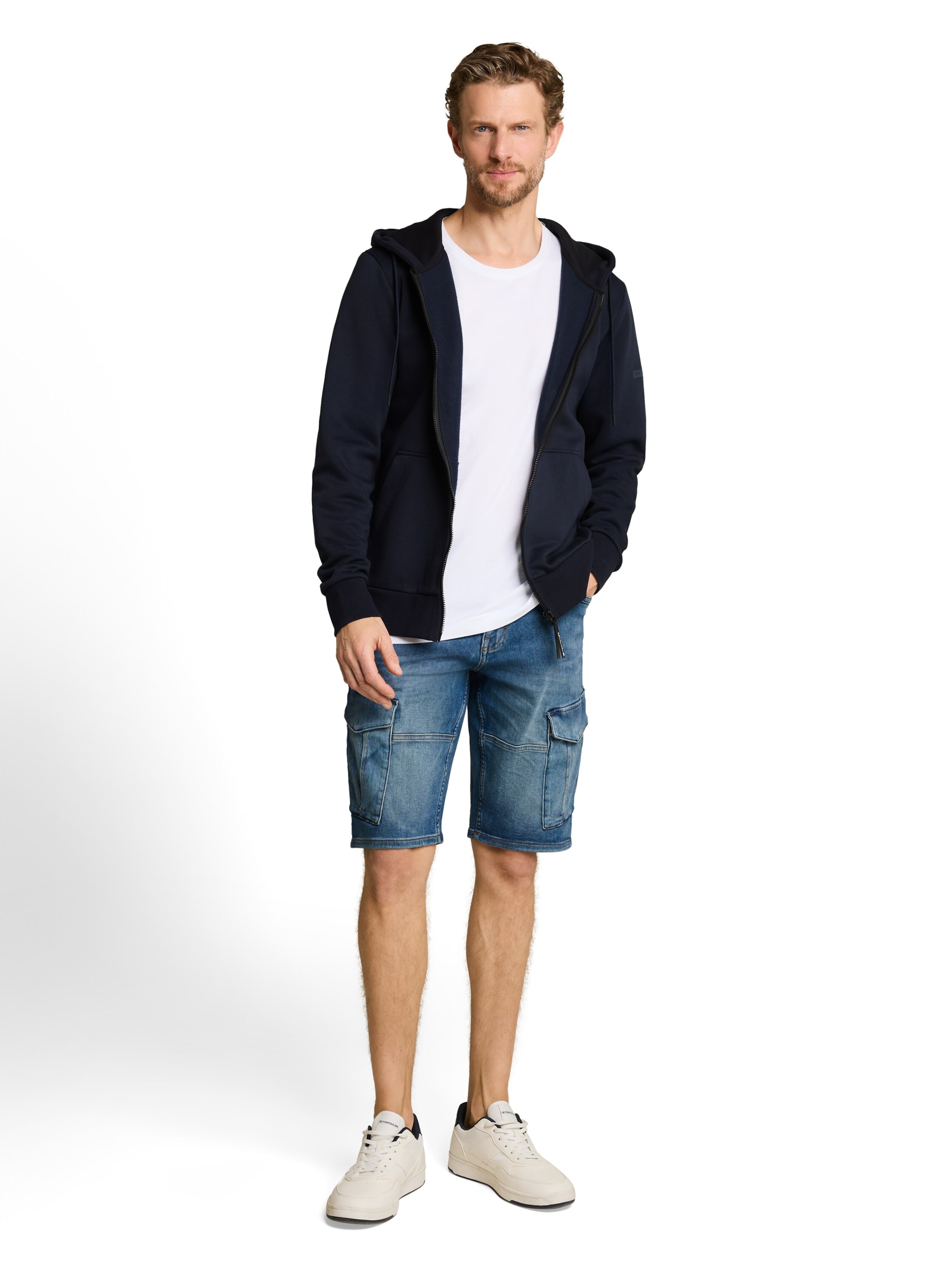 TOM TAILOR regular Cargojeans 'MARVIN' i blå