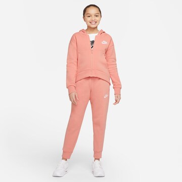 Nike Sportswear Bluza rozpinana w kolorze pomarańczowy