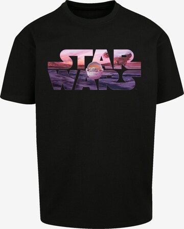 F4NT4STIC Shirt 'Star Wars' in Black: front