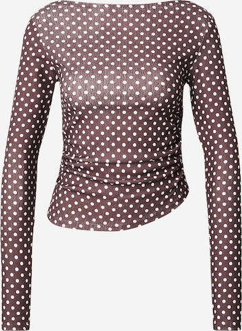 ruda ABOUT YOU Marškinėliai 'Halvar': priekis