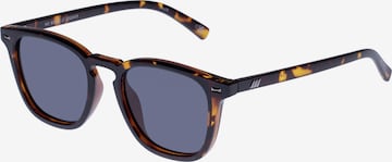 LE SPECS Okulary przeciwsłoneczne 'No Biggie' w kolorze brązowy: przód