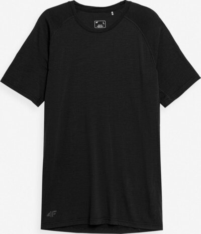 4F Koszulka funkcyjna w kolorze czarnym, Podgląd produktu