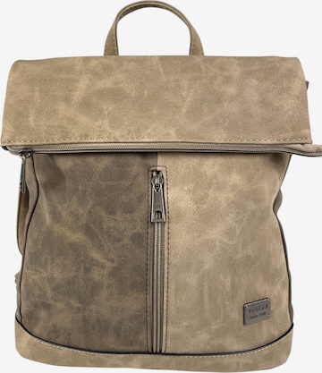 Kumixi Rucksack '2in1 Rucksacktasche' in Braun: Vorderseite