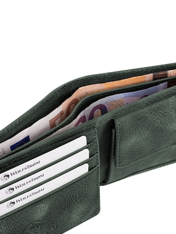 Wolfstrøm Wallet in Green