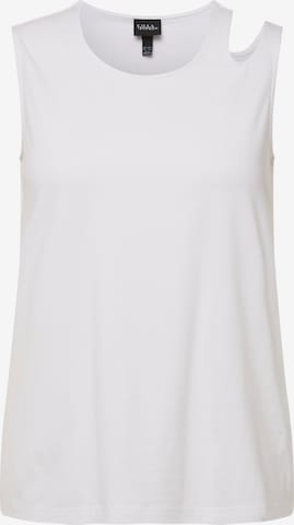 Ulla Popken Shirt in Wit: voorkant