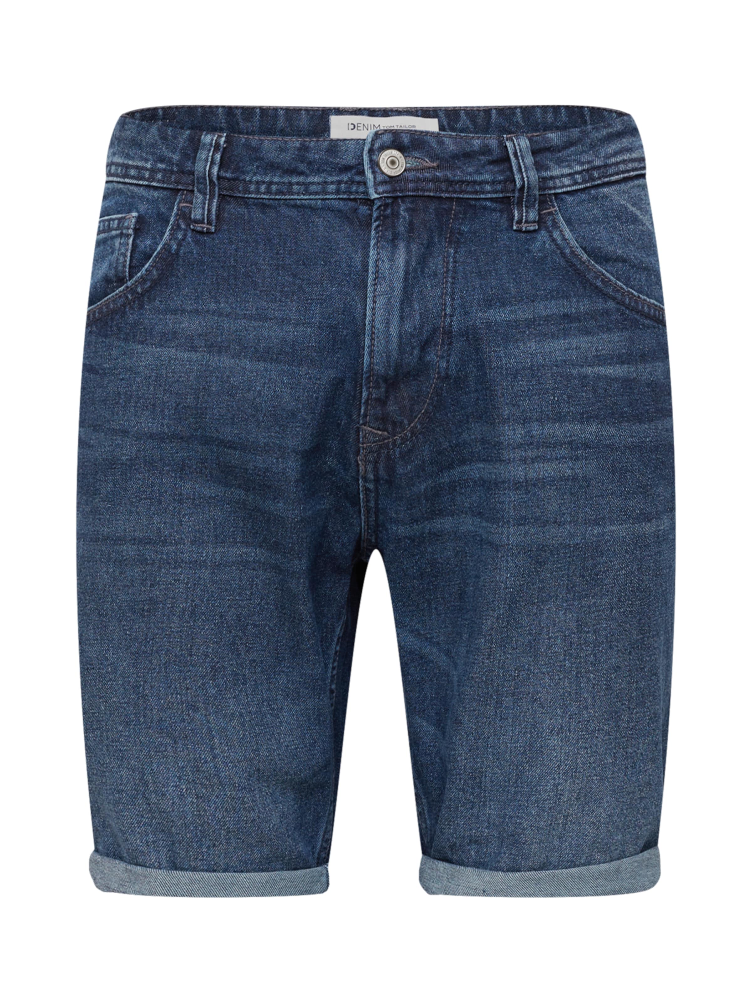 TOM TAILOR DENIM Regular Shorts in Blau: Vorderseite