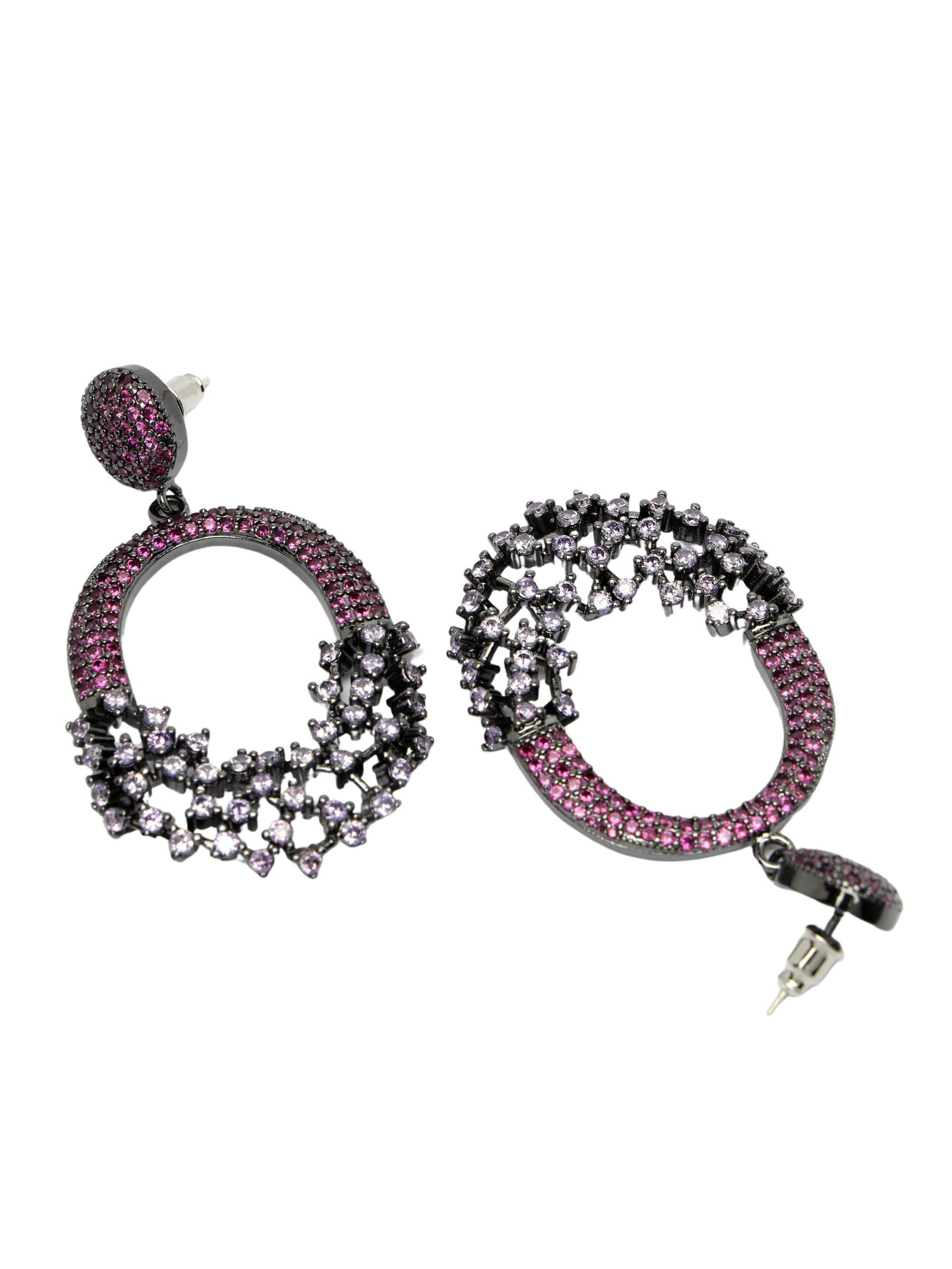 AVANT-GARDE PARIS Earrings 'Olgama' in Pink
