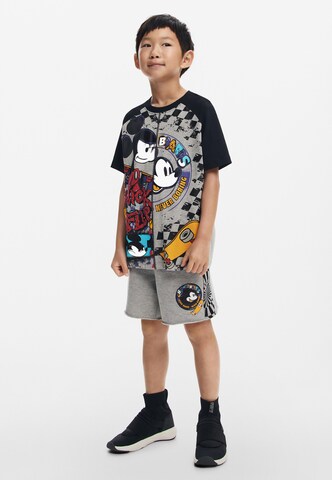 Desigual Tričko 'Mickey Mouse' - Čierna