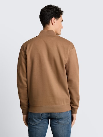 TOM TAILOR DENIM Μπλούζα φούτερ σε καφέ