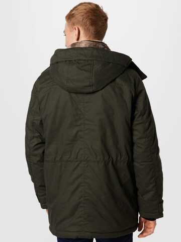 TOM TAILOR Winterparka in Groen