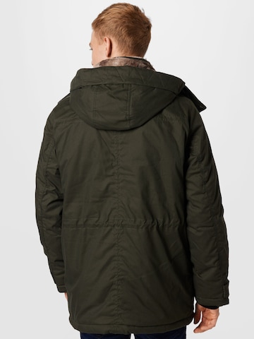 Parka d’hiver TOM TAILOR en vert