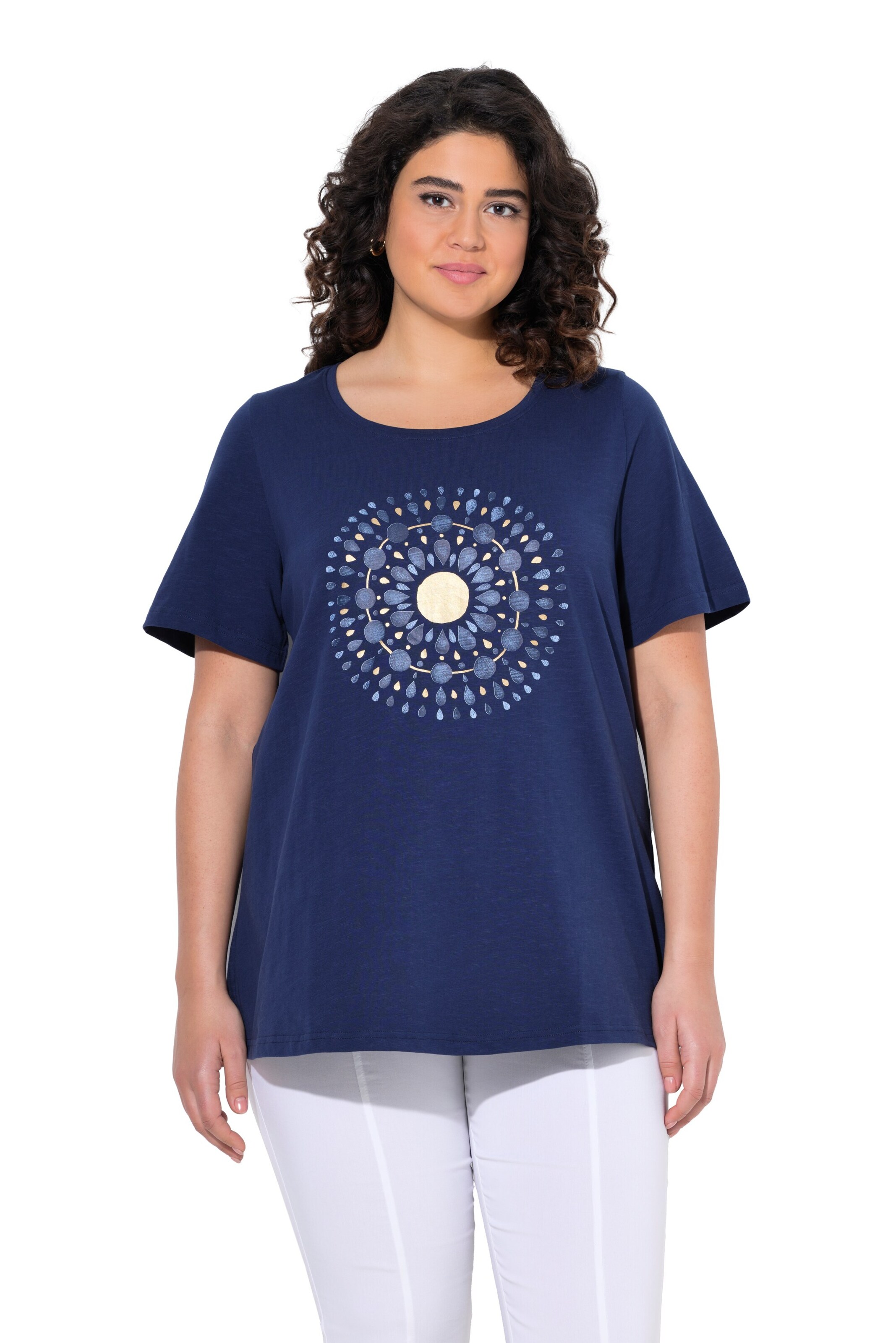 Ulla Popken Shirt in Blue: front