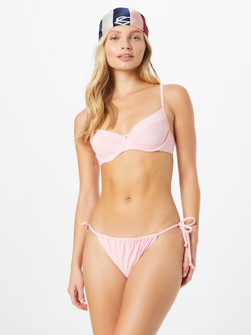 Hunkemöller Низ бикини в Ярко-розовый