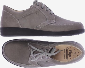 Finn Comfort Flats & Loafers in 43 in Grey: front